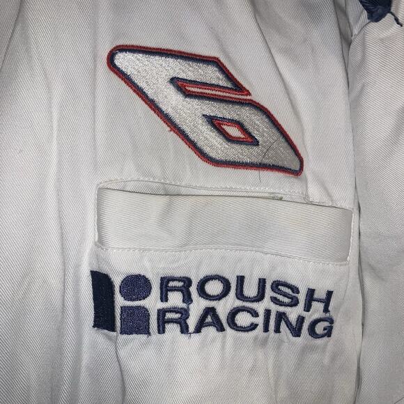 Mark Martin NASCAR Winston Cup Roush Valvoline Chase Authentics Racing Jacket L - Picture 6 of 13